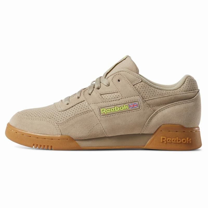 Reebok Workout Plus Mu Tenisky Panske - Béžové OQ5373ME